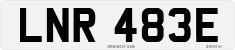 License plate of the United Kingdom, 1963 year system