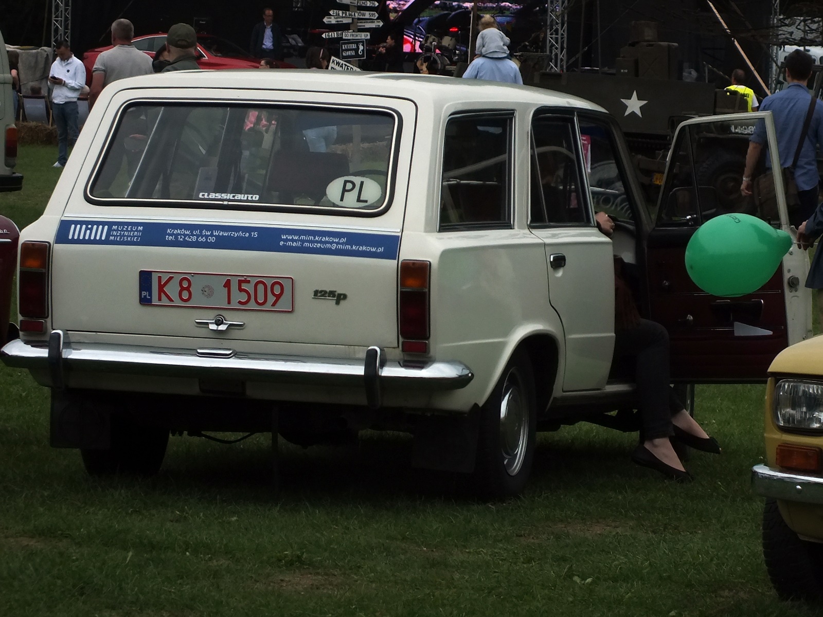 K8 1509, Polski Fiat 125p 115CF Kombi, 1972–1975