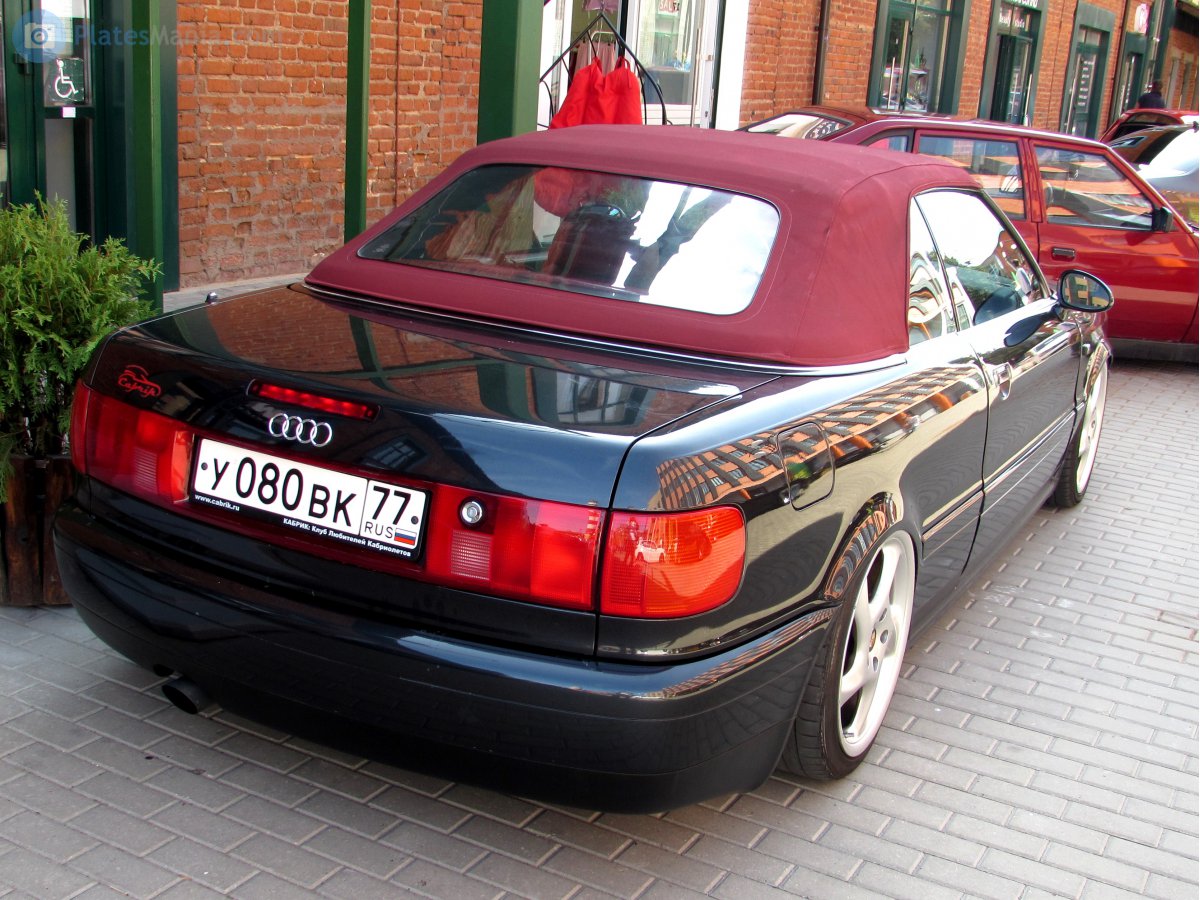у 080 вк 77, Audi Cabriolet 1st gen (B3/8G7), 1991–2000