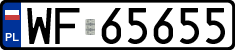 License plates of Poland, Regular car plates