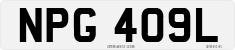 License plate of the United Kingdom, 1963 year system