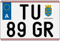 License plate of Austria, Regular plates