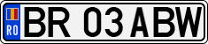 License plate of Romania, Regular plates