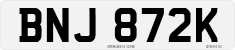 License plate of the United Kingdom, 1963 year system
