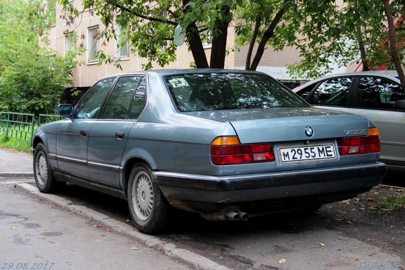 м 2955 МЕ, BMW 7 Series 2nd gen (E32), 1987–1994