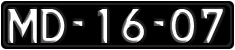 License plate of Portugal, Regular plates