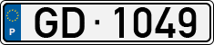 License plate of Portugal, Trailers