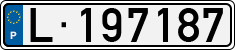 License plate of Portugal, Trailers