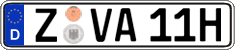 German license plate, Plates for oldtimers (type 