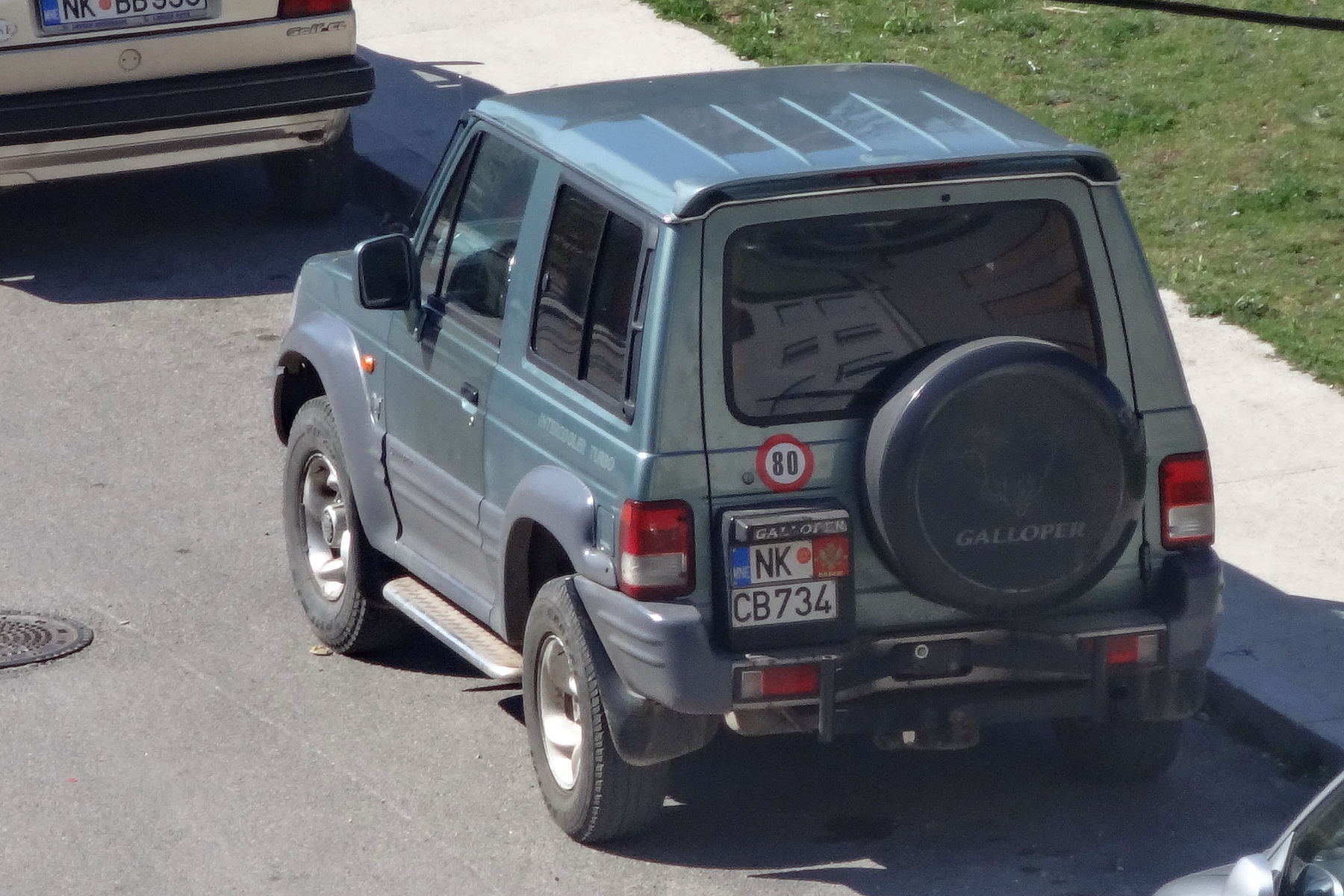 NK CB734, Hyundai Galloper 2nd gen 3-door SUV (M), 1997–2004