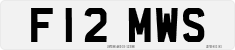 License plate of the United Kingdom, 1983 year system