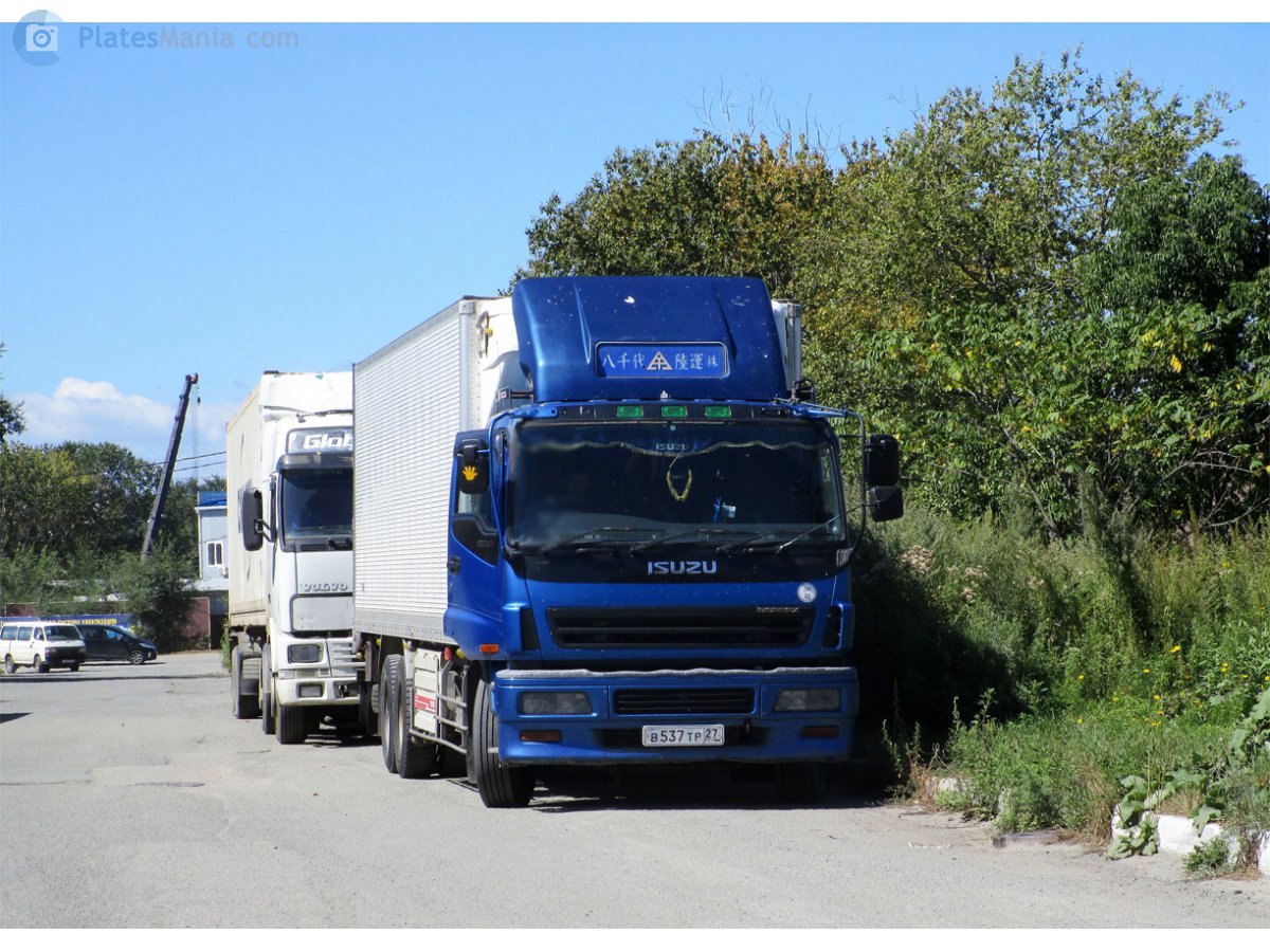 в 537 тр 27, Isuzu Gigamax 