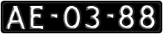License plate of Portugal, Regular plates