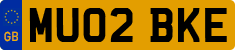 License plate of the United Kingdom, 2001 year system