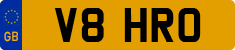 License plate of the United Kingdom, 1983 year system