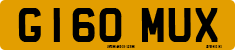 License plate of the United Kingdom, 1983 year system