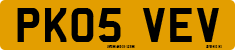 License plate of the United Kingdom, 2001 year system