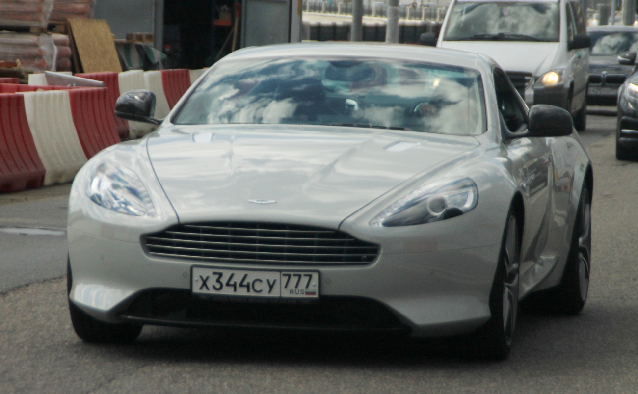 х 344 су 777, Aston Martin DB9 Coupé (VH300), facelift, 2012–2016