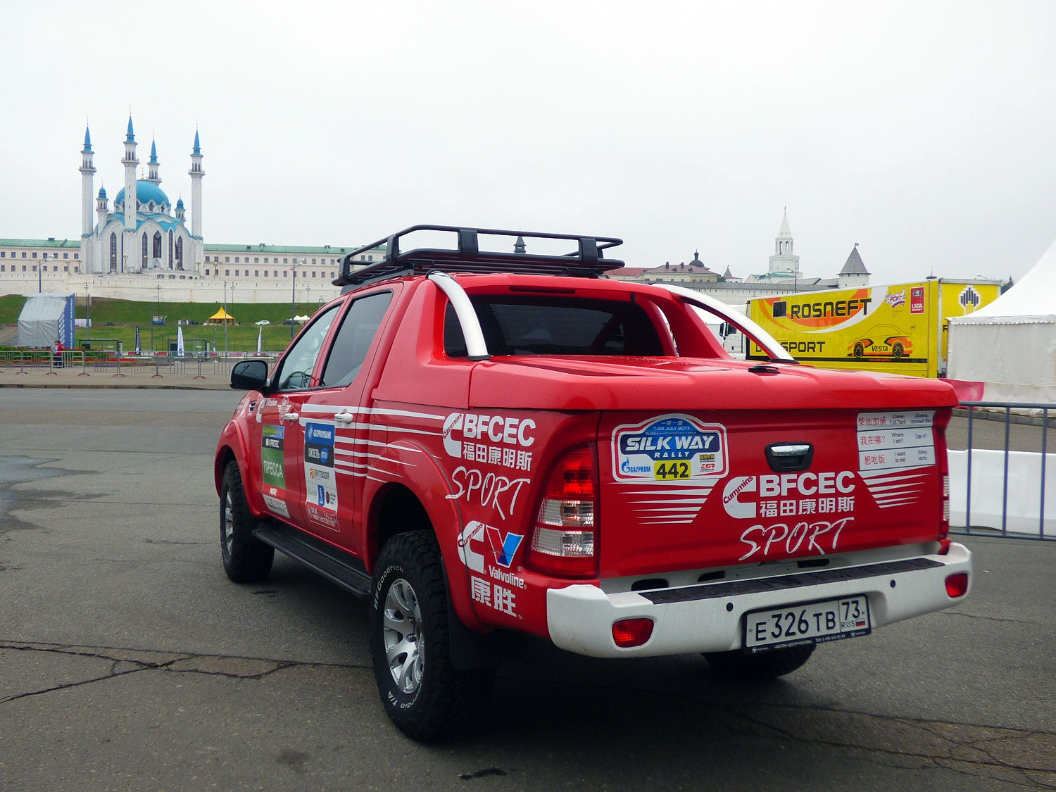 е 326 тв 73, Foton Tunland 