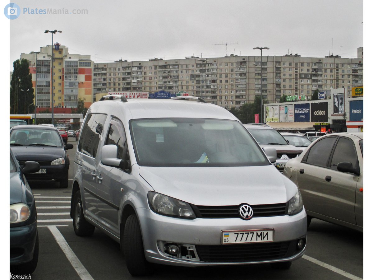 05 7777 МИ, Volkswagen Caddy 3rd gen (2K), 1st facelift, 2010–2015