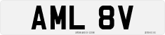 License plate of the United Kingdom, 1963 year system