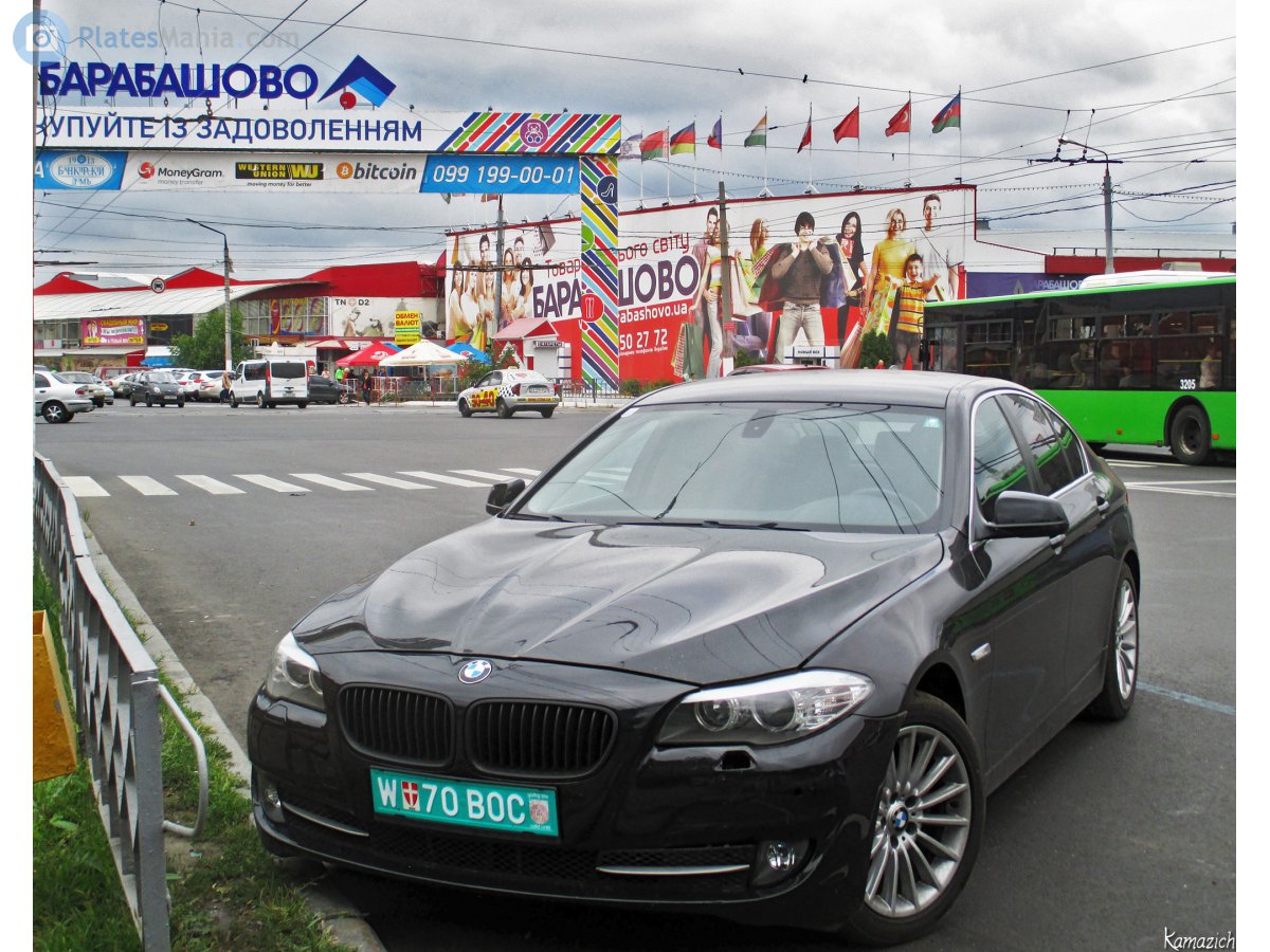 W 70 BOC, BMW 5 Series 6th gen Sedan (F10/F18), 2010–2017