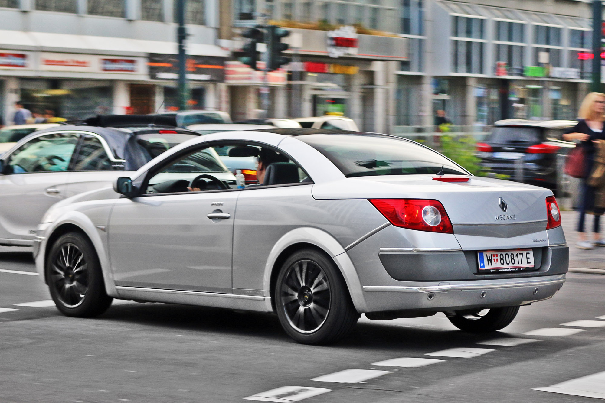 W 80817 E, Renault Mégane 2nd gen CC Cabriolet (E84), 2003–2009