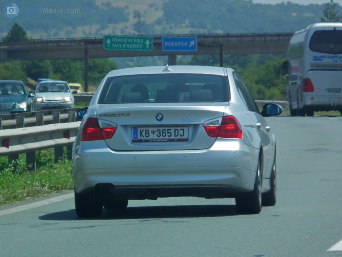 KB 365 DJ, BMW 3 Series 5th gen Sedan (E90), 2005–2011
