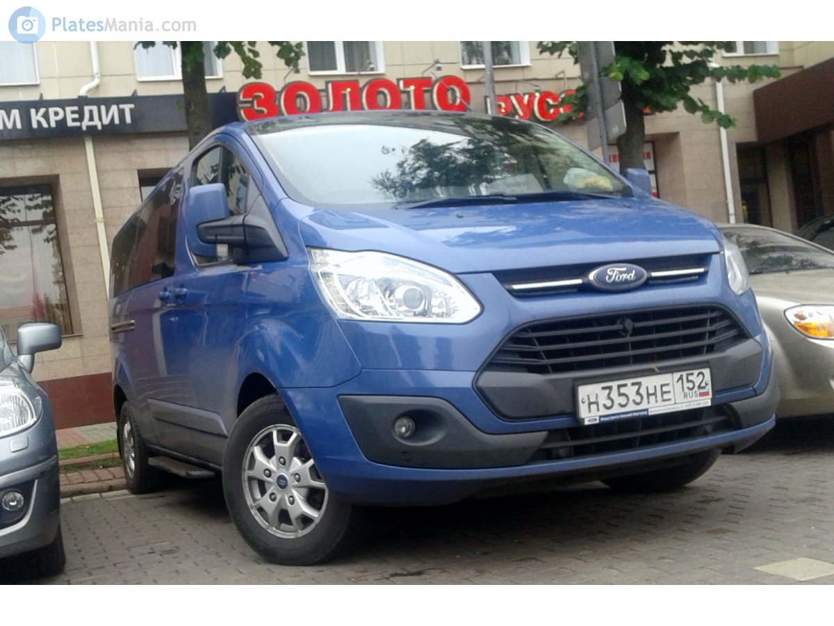 н 353 не 152, Ford Tourneo Custom 1st gen (V362; Global-market), 2012–2023