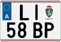 License plate of Austria, Regular plates