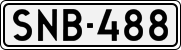 License plate of Finland, Cars