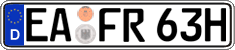 German license plate, Plates for oldtimers (type 