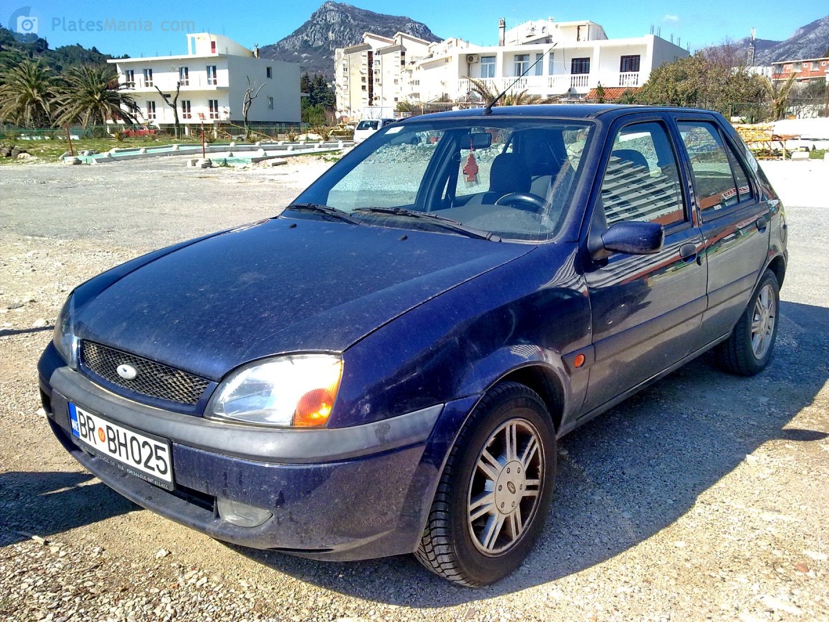 BR BH025, Ford Fiesta 4th gen 3-door Hatch (JAS; BE91), 1st facelift, 1999–2002