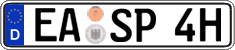 German license plate, Plates for oldtimers (type 