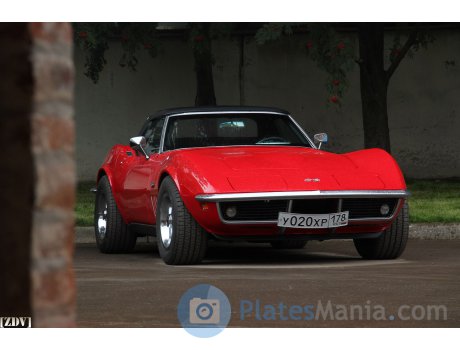 у020хр178, Chevrolet Corvette