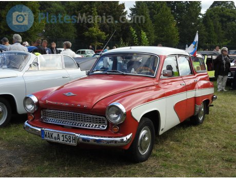 WAK A 158H, Wartburg 311/312/313