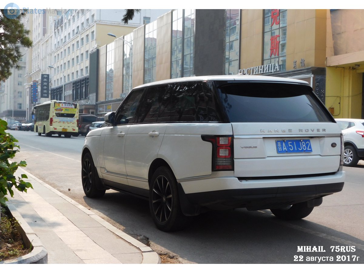 晋A·51J82, Land Rover Range Rover 4th gen (L405), 2012–2018