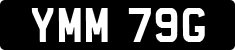 License plate of the United Kingdom, 1963 year system