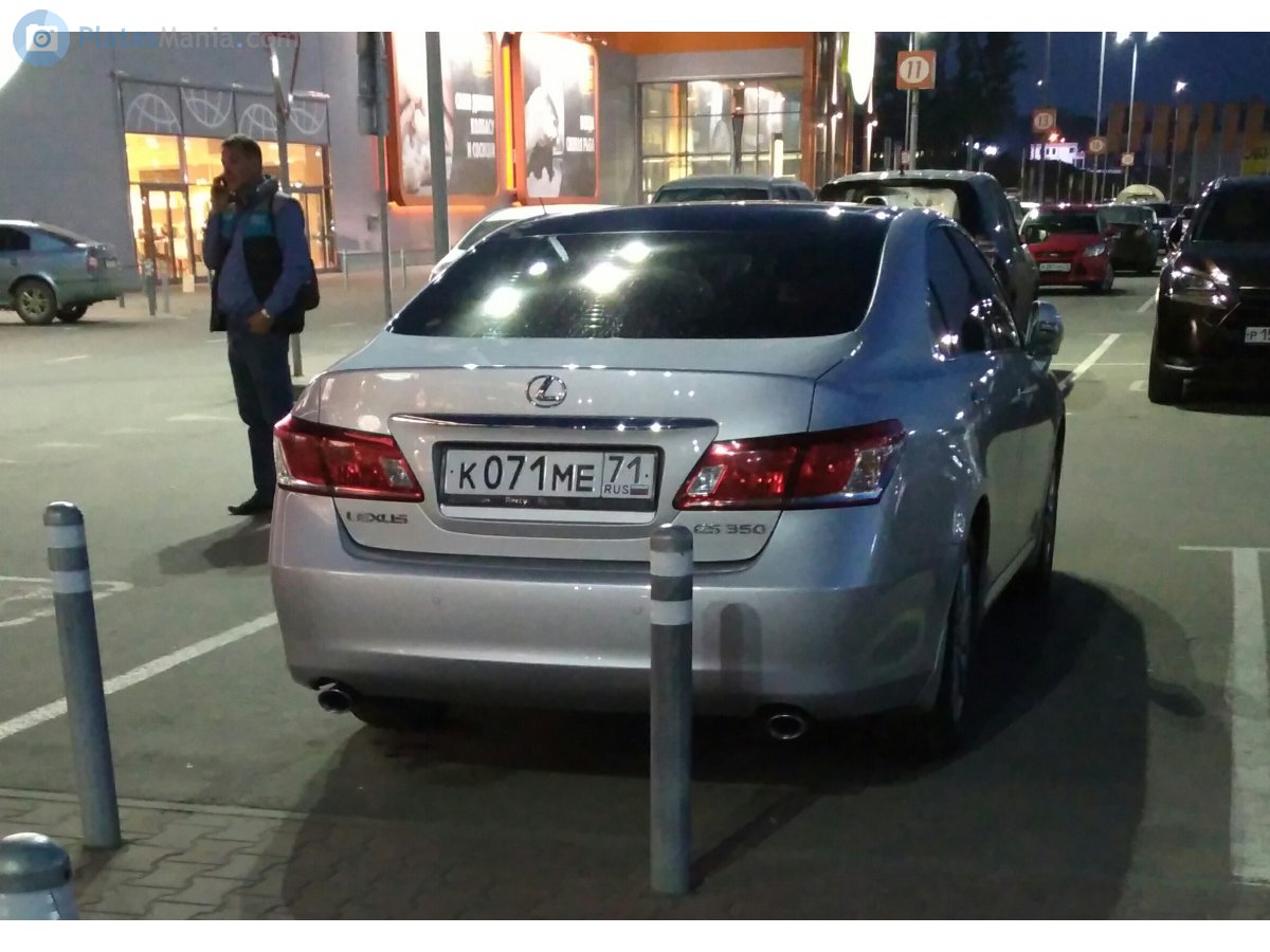 к 071 ме 71, Lexus ES 