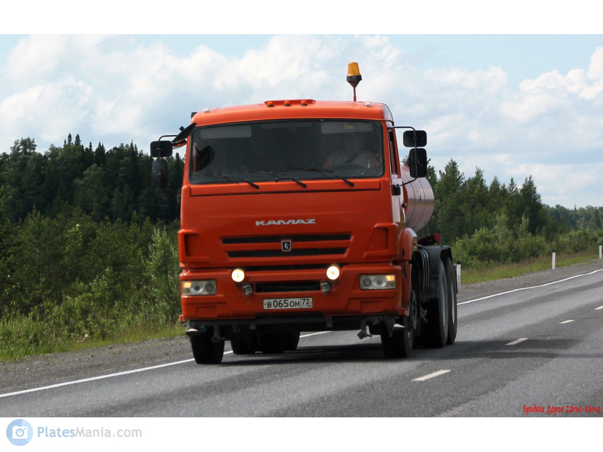 в 065 он 72, KamAZ 6511 65115, 1999–