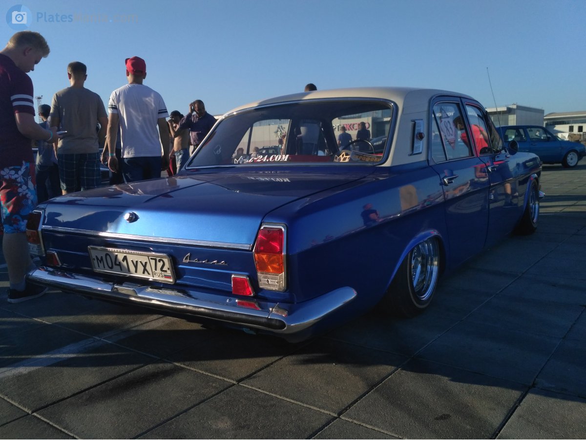 м 041 ух 72, GAZ 24 Волга 24(-01/07) Sedan, 1969–1985