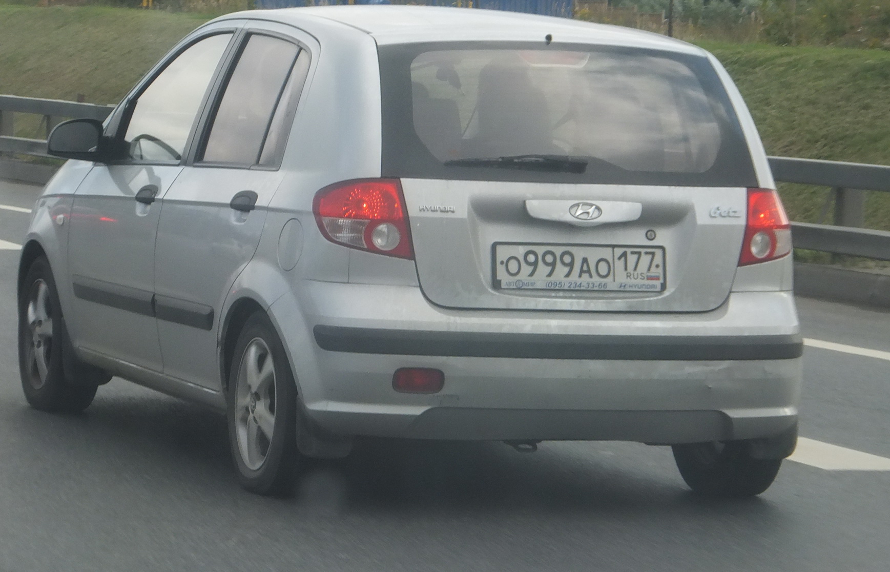 о 999 ао 177, Hyundai Getz 1st gen 5-door Hatch (TB), 2002–2005