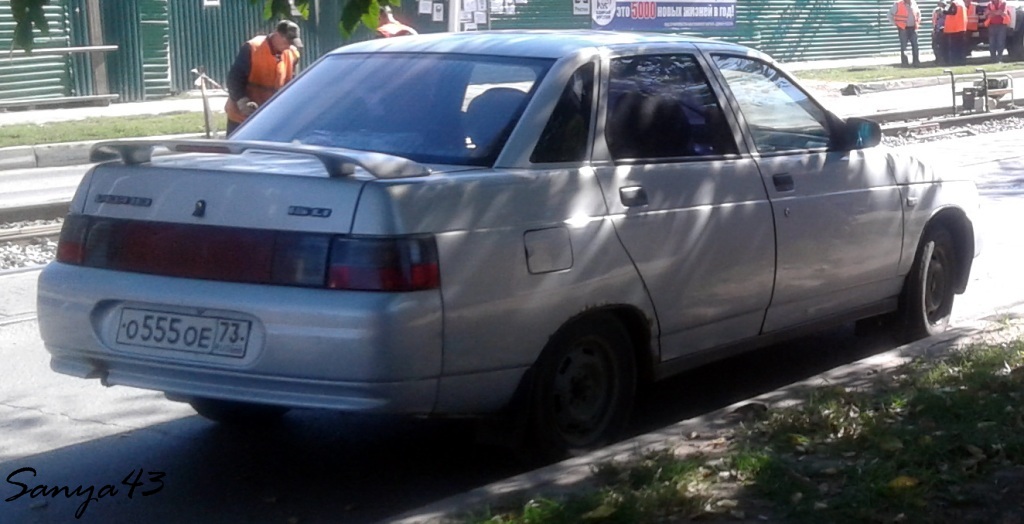о 555 ое 73, Lada (VAZ) 2110 2110 Sedan, 1995–2007 (–2014 for others)