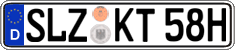 German license plate, Plates for oldtimers (type 