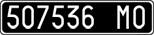 License plate of Italy, Cars (1927 year series)