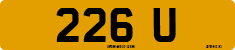 License plate of the United Kingdom, 1932 year system