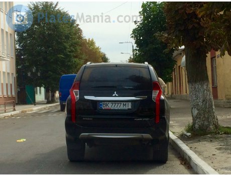 BK 7777 MI, Mitsubishi Pajero Sport