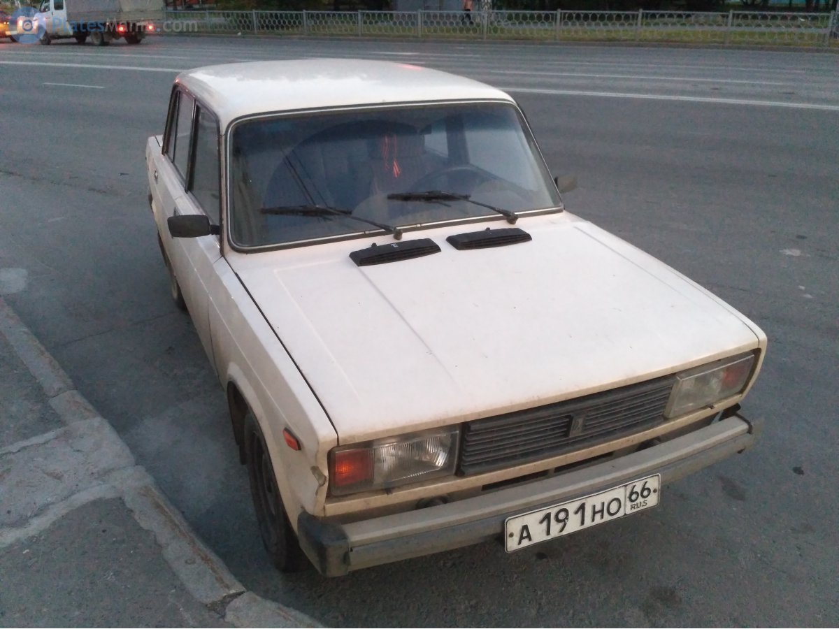а 191 но 66, Lada (VAZ) 2105 Жигули (Nova / Riva / 1300 / 1500), 1980–2010