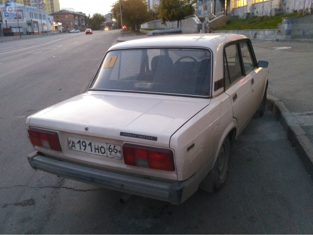 а 191 но 66, Lada (VAZ) 2105 Жигули (Nova / Riva / 1300 / 1500), 1980–2010