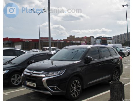 KX 7777 XK, Mitsubishi Outlander